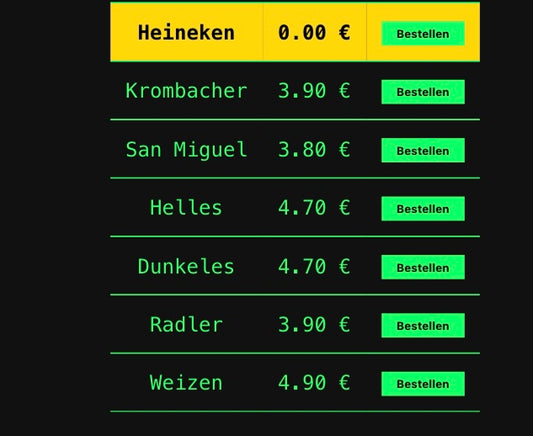 BierVibez Bezahlsysteme & Unternehmenssoftware – Innovativ. Spielerisch. Effektiv.